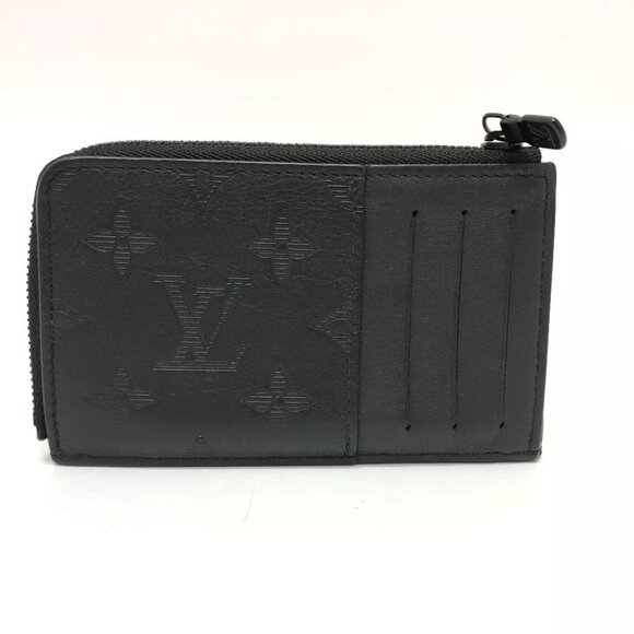 LOUIS VUITTON M81526 Monogram Shadow Hybrid Wallet Card Case coin purse - Picture 2 of 15